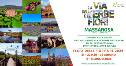 Festa delle Fioriture sulla Via delle Erbe e dei Fiori Festa delle Fioriture sulla Via delle Erbe e dei Fiori